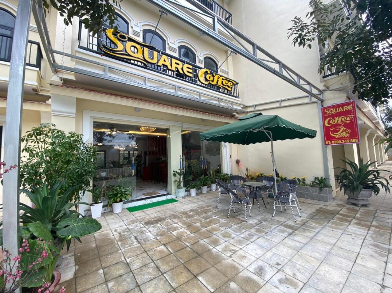 Square Homestay & Coffee Bac Ha  Exterior photo